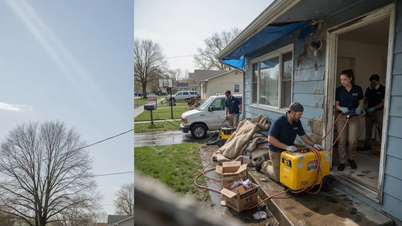 Basement Flood Cleanup in Gackle, ND near me